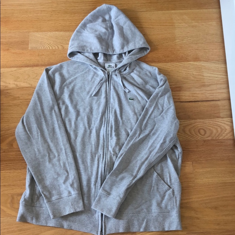Lacoste Grey Hoodie